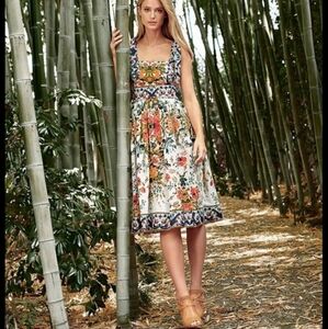 Antonio Melani Kelsey Floral Tigerlily Print Sleeveless Dress - NWT